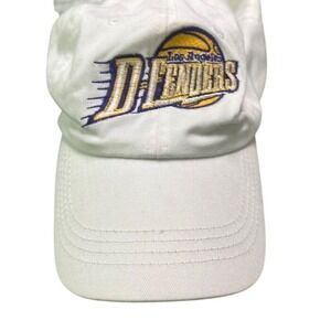 AMC‎ Deluxe Unisex Embroidered Los Angeles D-Fenders White Classic Dad Hat OSFA